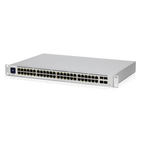 Ubiquiti UniFi Switch 48 PoE, (4) 1G SFP Ports