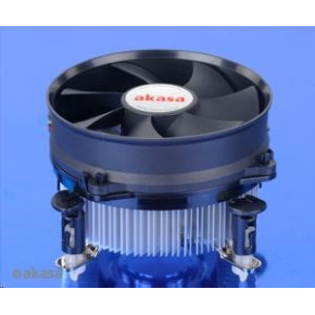 AKASA CPU chladič AK-CC7108EP01 pre Intel LGA 775, 1156 a 1200, 92mm PWM ventilátor, do 77W