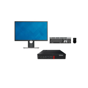 PC zostava Lenovo ThinkCentre M910q Tiny + Monitor Dell Professional P2417H 24" - Repas