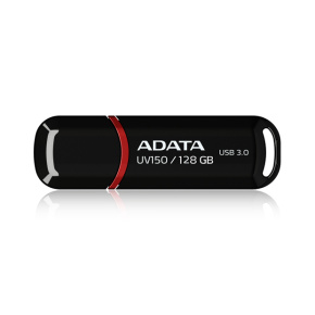 ADATA UV150/128GB/40MBps/USB 3.0/USB-A/Čierna