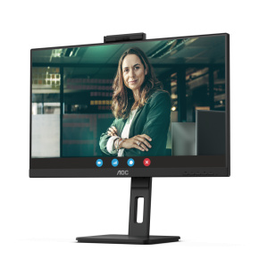 AOC Q27P3CW 27"W IPS LED 2560x1440 20 000 000:1 4ms 350cd HDMI DP USB-C(65W) PIVOT CAM repro