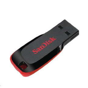 SanDisk Cruzer Blade/64GB/USB 2.0/USB-A/Černá