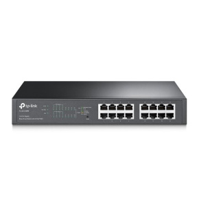 TP-Link TL-SG1016PE 16xGb,(8xPOE+) easy smart rack switch 150W