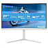 Philips MT 27" 27M2C5201L - 1920x1080,Fast VA,180Hz,2xHDMI,1xDP,zakřivený,bílá