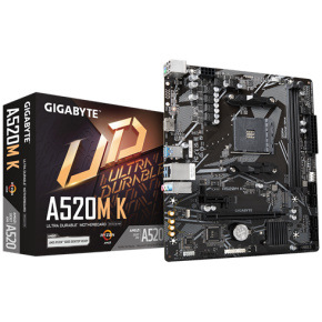 Gigabyte A520M K , AMD A520, AM4, 2xDDR4, mATX