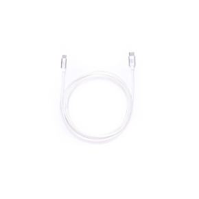 ER POWER kábel USB-C/C 5A (100W) 200cm biely