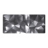 Endorfy Podložka pod myš Crystal Black XL, 90 x 40 cm, Voděodolná, Černá