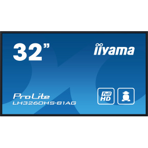 32'' iiyama LH3260HS-B1AG: VA, FHD, Android 11,24/7