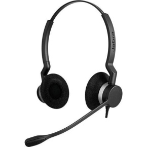 Jabra BIZ 2300/Stereo/QD/Drôt/Čierna