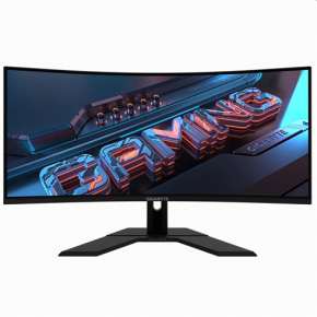 GIGABYTE LCD GS34WQC GAMING Monitor 34" WQHD 3440x1440, VA 1500R, 135Hz, 2xHDMI, DP