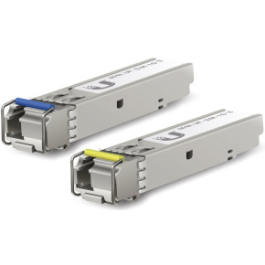 Ubiquiti UACC-OM-SM-1G-S-2 (UF-SM-1G-S) - 1G SFP, SM Module, BiDi, Simplex LC UPC, 2-Pack