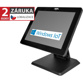 BPOS BP-1588, 15'' LCD LED, 400 cd/m2, J3455 2,3 GHz, 4 GB RAM, 128 GB SSD, Win10 IoT, kapacitné, bez rámu