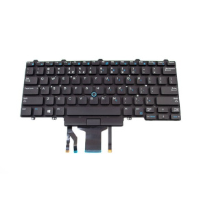 Notebook keyboard Dell US for Latitude E5450, E5470, E7450, E7470, 7480, 7490 - Repas