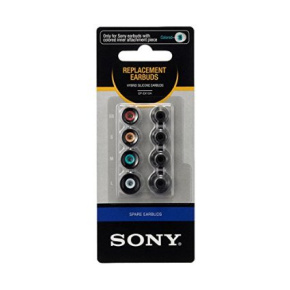 SONY náhradný silik. koncovky do slúchadiel, čierne