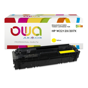 OWA Armor toner kompatibilný s HP W2212X, 2450st, žltá/yellow