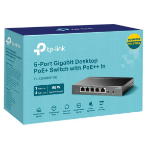 TP-Link TL-SG1005P-PD Gb 1xPoE++ 4xPoE+ Switch