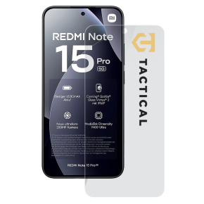 Tactical Glass Shield 2.5D sklo pre Xiaomi Redmi Note 15 Pro 5G Clear