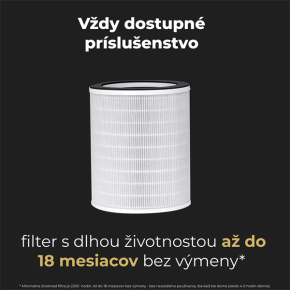 AENO Čistička vzduchu AP1S - SMART,60 m2, CADR 450 m3/h, CARBON & HEPA H13, UV lampa, WIFI