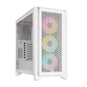 CORSAIR iCUE 4000D RGB AIRFLOW/Midi Tower/Transpar./Biela