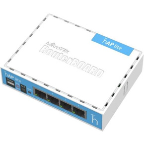 MIKROTIK RouterBOARD hAP 941-2nD + L4 (650MHz; 32MB RAM, 4xLAN switch, 1x 2,4GHz plastic case, zdroj)