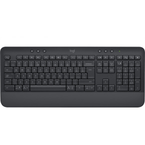 Logitech K650/Bezdrátová USB + Bluetooth/CZ-SK layout/Černá