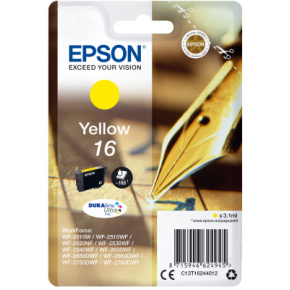 Epson Singlepack Yellow 16 DURABrite Ultra Ink