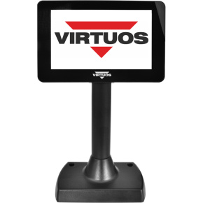 7'' LCD barevný zákaznický displej Virtuos SD700F, USB, černý