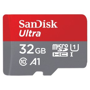 SanDisk Ultra/micro SDHC/32GB/120MBps/UHS-I U1/Class 10/+ Adaptér