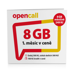 O2 Predplatená karta OpenCall