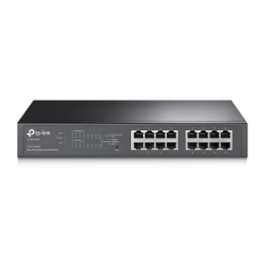 TP-Link TL-SG1016PE 16xGb,(8xPOE+) easy smart rack switch 150W