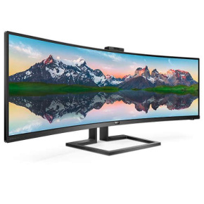 Philips 499P9H/00 49" VA LED 5120x1440 80 000 000:1 5ms 450cd 2xHDMI DP USB-C(65W) RJ45 repro