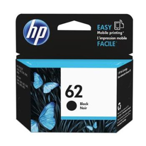 HP 62 černá inkoustová náplň, C2P04AE