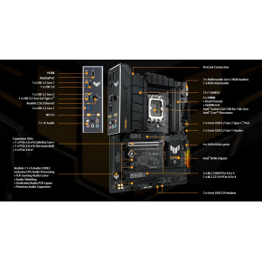 ASUS TUF GAMING B760-PLUS WIFI/LGA 1700/ATX