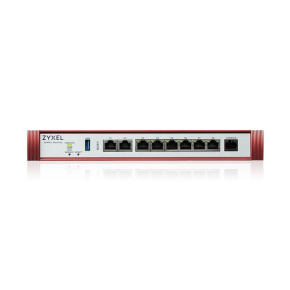 ZYXEL USG Flex200 H,1*2.5Gig.,6*1G,USB,PoE,1 dev.