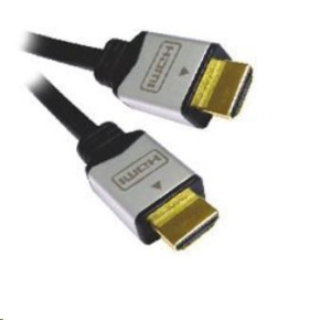 Kábel PREMIUMCORD HDMI A - HDMI A M/M 5 m pozlátené a kovové HQ konektory