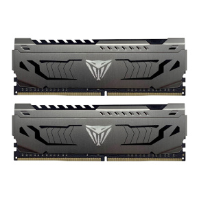 Patriot Viper Steel/DDR4/8GB/3200MHz/CL16/2x4GB/Grey