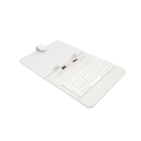 AAIREN AiTab Leather Case 2 with USB Keyboard 8'' WHITE (CZ/ SK/SK /DE/UK/US.. layout)