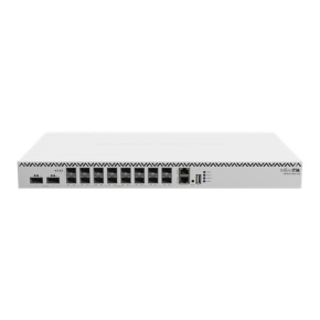 MIKROTIK RouterBOARD Cloud Router Switch CRS518-16XS-2XQ-RM + L6 (650MHz; 64MB RAM; 1x LAN; 16x SFP28, 2xQSFP28, Dual PSU) rack