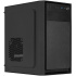 EUROCASE skříň MC X104 black, micro tower, 1x USB 3.0, 2x USB 2.0, 2x audio, bez zdroje