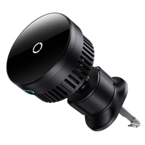 Baseus MagPro Magnetický Držiak s Bezdrôtovým Nabíjaním 15W Black