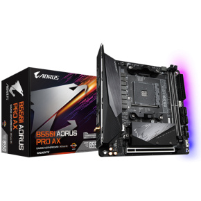 Gigabyte AORUS B550I PRO AX , AMD B550, AM4, 2xDDR4, mini-ITX