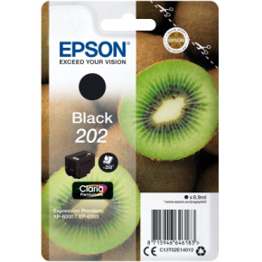 EPSON ink čierna 202 Premium - singlepack 6,9 ml, 250s, štandard