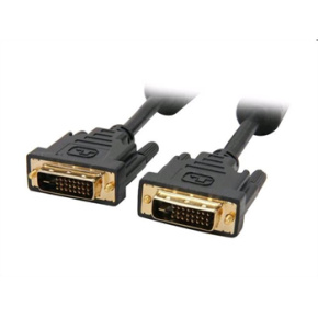 Kábel C-TECH pripoj DVI-DVI, M/M, 1,8m DVI-D, dual link