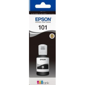 BAZAR - EPSON ink čer 101 EcoTank Black ink bottle 127 ml - Poškozený obal (Komplet)