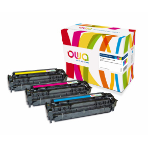 OWA Armor sada kompatibilná s HP CF370AM, 3x2600st, C+M+Y