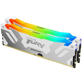 Kingston FURY Renegade/DDR5/32GB/7200MHz/CL38/2x16GB/RGB/White