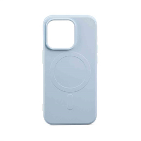 Aiino - Alma Recycled case with magnet for iPhone 15 Pro - Light Blue