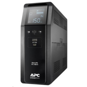 APC Back UPS Pro BR 1600VA, Sinewave,8 Outlets, AVR, LCD interface