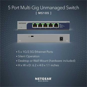 NETGEAR MS105 5-PORT MULTIGIG 2.5G UM SWITCH