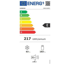 GORENJE Vstavaná chladnička NRKI418EP1